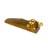 Держатель для дверей Черепашка 20х6 см коричневый албезия