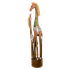 Зебра с жеребенком 100 см инкрустация мозаика роспись мазками албезия