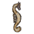 Панно Морской Конек 48 см инкрустация камнем  дерево албезия