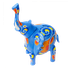Копилка Слоник 24 см голубой роспись в ассортименте албезия