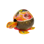Черепашка 12 см качающая голова Черепашка огненная австралийская мозаика в ассортименте кокос