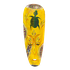 Маска настенная 50 см Черепаха с элементами австралийской мозаики желтая албезия