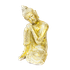 Будда Медитация 11х18 см белое золото