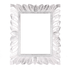Рама резная для зеркала Лейла 50х60 см inside 32х42 см White Silver