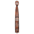Маска настенная Тотем Абориген с рогами 100 см узор симметрия резьба коричневая