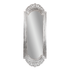Рама резная для зеркала Алегро 60х170 см inside 44х130 см White Silver