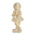 Статуэтка Кришна 25 см белое золото