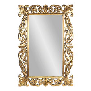 Рама резная для зеркала Богема 80х120 inside 52х92 см Gold Antic
