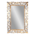 Рама резная для зеркала Афина 80х120 inside 52х92 см White Gold