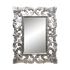 Рама резная для зеркала Афина 60х80 см inside 32х51 см White Silver