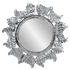 Рама резная для зеркала Элегия Премиум 80х80 см inside 42х42 см Chrome Silver