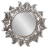 Рама резная для зеркала Элегия Премиум 80х80 см inside 42х42 см Old Silver