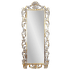 Рама резная для зеркала Флер Премиум 70х170 см inside 42х133 см White Gold Wash