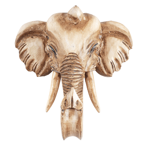 Маска настенная Голова слона 25 см под кость