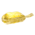 Блюдо декоративное Тропикана 50х5 см золотая патина