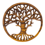 Панно Древо Весна 30 см резьба дерево суар