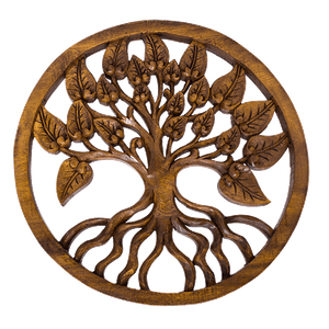 Панно настенное Древо Лето 30 см резьба дерево суар