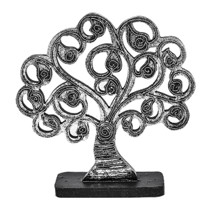 Фигура Райское дерево 20 см резьба Silver Antic албезия
