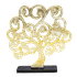Райское дерево 30 см резьба White Gold албезия