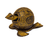 Черепашка 12 см качающая голова Геккон спиральные узоры в ассортименте