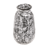 Вазочка Найра 16 см в бело-серых тонах терракота