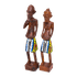 Аборигены Пара 25 см австралийская мозаика коричневые в ассортименте махагон