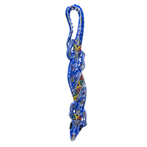 Панно настенное Геккон 100 см синее австралийская мозаика в ассортименте албезия