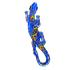 Панно настенное Геккон 50 см синее австралийская мозаика в ассортименте албезия