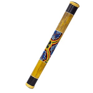 Шум Дождя 60 см австралийская роспись в синих тонах в ассортименте бамбук