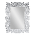 Зеркало в резной раме Дамаск Премиум 90х120 см inside 56х86 см платиновое серебро