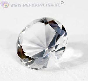 Кристалл Диамант 4*2,5*4см бел хруст/200шт