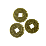 Монеты китайские россыпь диаметр 2 см Набор 20 шт бронза