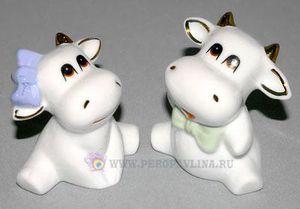 Телята пара Н-р 2шт 9*8*7,5см