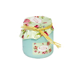 Свеча ароматическая в баночке 7 см Роза мятная