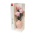 Ароматизатор Букет роз в вазе с аромамаслом Океан 18 см розовый