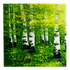 Картина Панно 30х30 см Русский лес