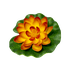 Лотос флористический 14х14 см терракотовый