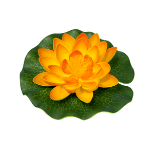 Лотос флористический 14х14см апельсин
