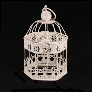 Клетка декоративная Арабика 13х19 см бежевая потертая