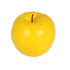 Яблоко декоративное 8х8 см желтое