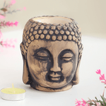 Аромалампа Голова Будды 9х10 см под шамот