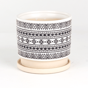 Кашпо Сканди 15х13 см матовое серое