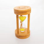 Часы песочные 3 минуты 11 см желтый песок
