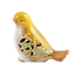Фигурка Птичка с 9х8 см лимонная