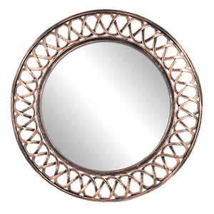 Зеркало настенное Прима 60 см состаренная бронза