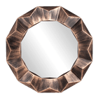 Зеркало Арес 60 см состаренная бронза