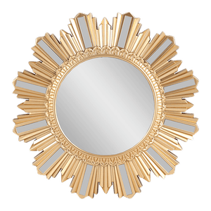 Зеркало Солнце Рима 35 см золото