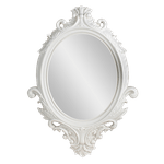 Зеркало Богема 38х54 см белое