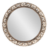 Зеркало Флора 79 см состаренная бронза
