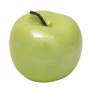 Фигура Яблоко 13 см перламутр зеленое